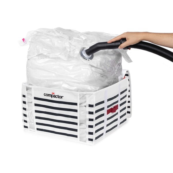 Cutie de depozitare cu vid pentru haine Compactor Mariniere, 125 l-image-4