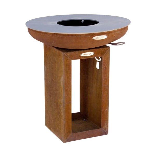 Vatră / grătar pe lemne de exterior Remundi Carus S, ø 62 cm, maro-image-2