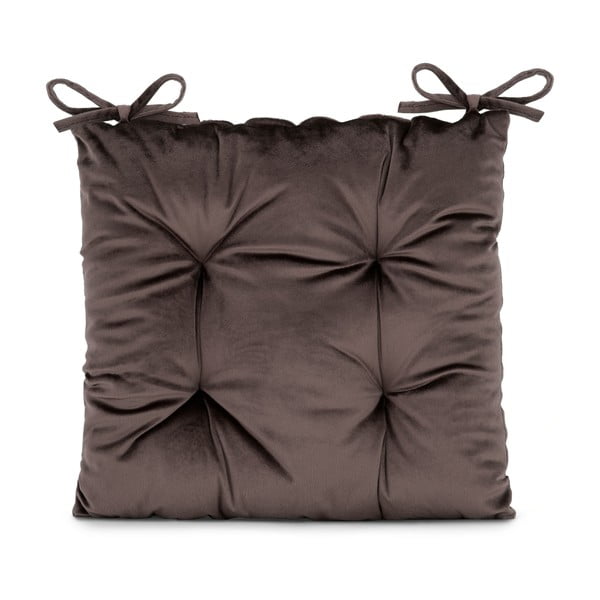 Pernă de scaun din catifea 40x40 cm Aleksa – Restilo