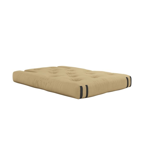 Canapea galbenă extensibilă 140 cm Hippo - Karup Design-image-3