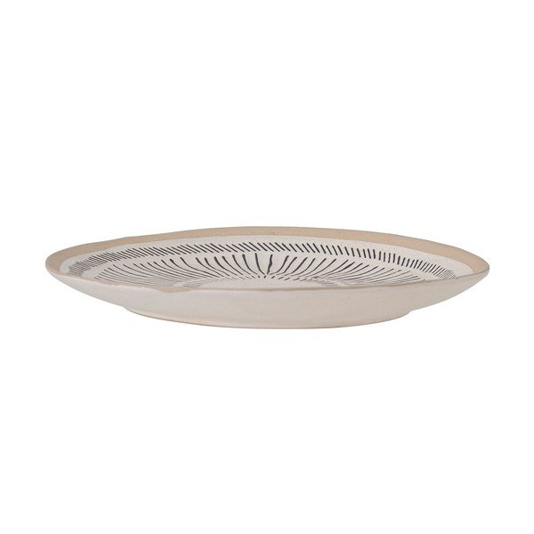 Farfurie din gresie ceramică Bloomingville Eliana, ø 26 cm, alb-negru-image-2