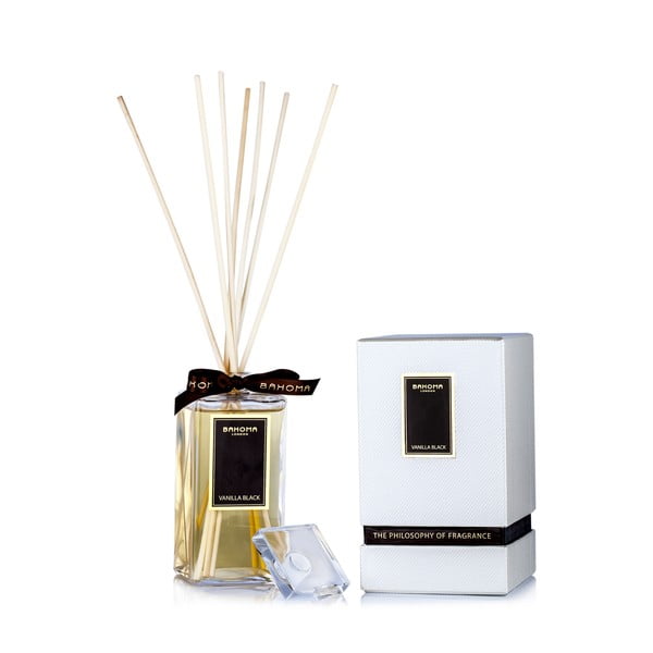 Difuzor de parfum Bahoma London, aromă de vanilie neagră, 200 ml