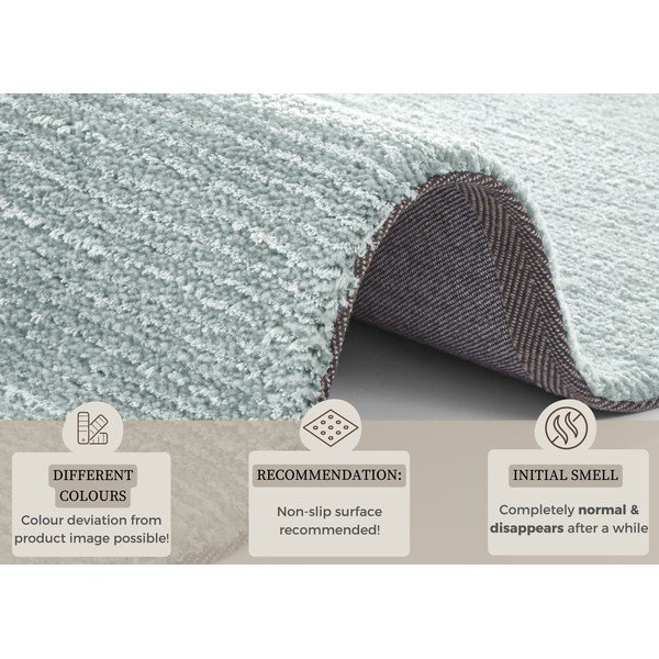 Covor Mint Rugs Supersoft, 80 x 250 cm, albastru deschis-image-3