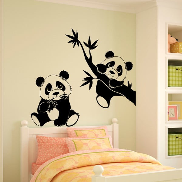 Autocolant Fanastick Pandas