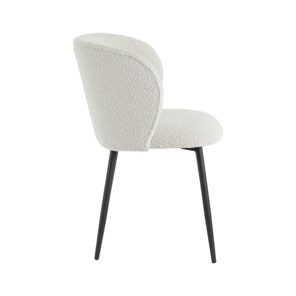 Scaun de sufragerie alb tapițat Elyna – Light & Living-image-2