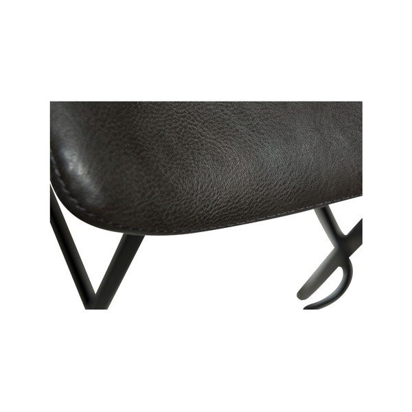 Scaun de bar DAN-FORM Denmark Swing, gri-image-2