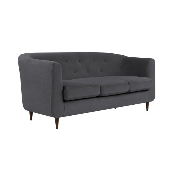 Canapea Kooko Home LOVE, gri, 175 cm-image-3