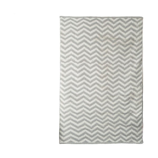 Covor, gri-alb, TJ Serra Zigzag, 100 x 120 cm