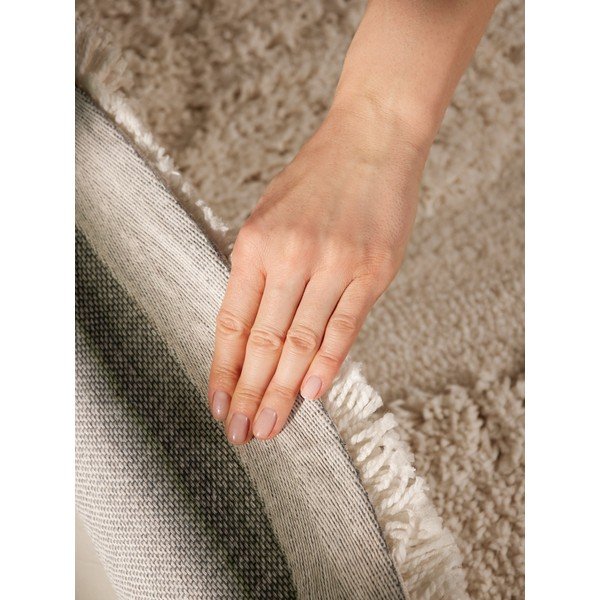 Covor crem țesut manual rotund ø 160 cm Lambeth Jasper – Ted Baker-image-4