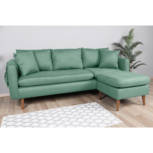 Canapea turcoaz 215 cm Sofia – Balcab Home-image-1