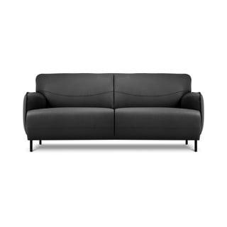 Canapea din piele Windsor & Co Sofas Neso, 175 x 90 cm, gri închis