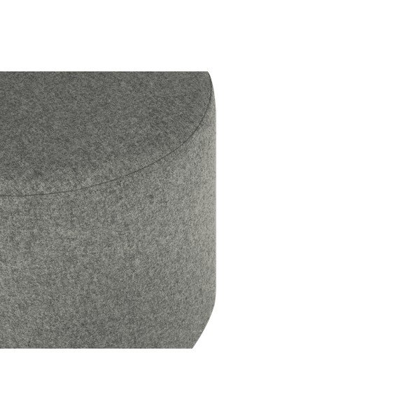 Puf gri cu tapițerie din lână Folk – noo.ma-image-3