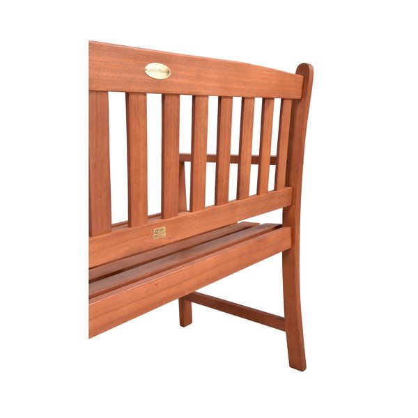 Bancă de grădină maro din lemn masiv Promotion – Garden Pleasure-image-1