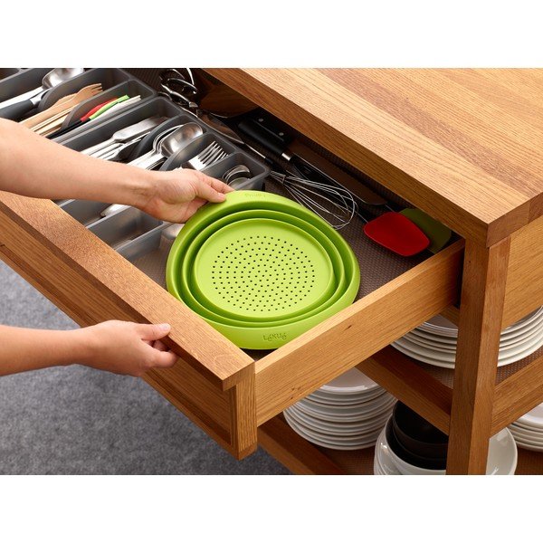 Strecurătoare din silicon Lékué Mini, verde-image-1