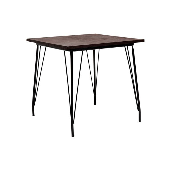 Masă de dining din lemn de ulm ø 80 cm District – Premier Housewares