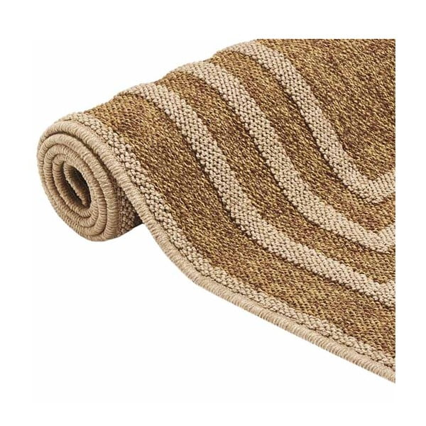 Covor adecvat pentru exterior Floorita Border, 160 x 230 cm, maro-image-2