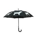 Umbrelă cu elemente reflectorizante Esschert Design Dog, alb - negru