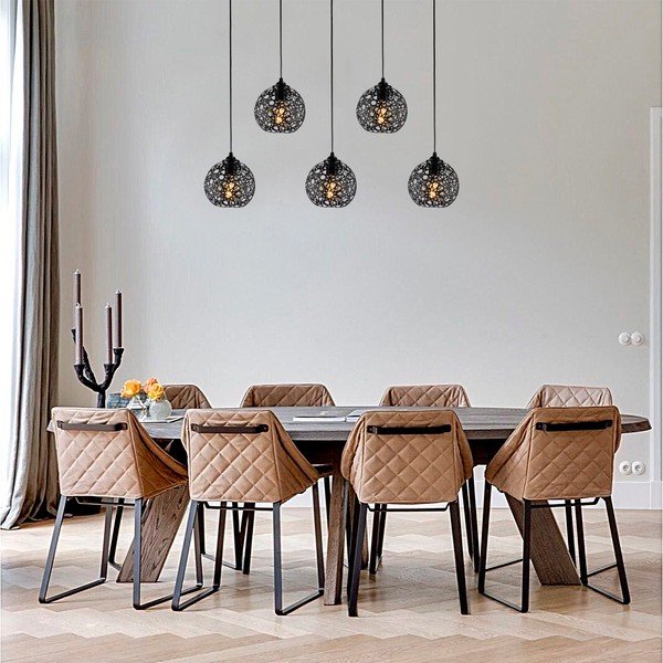 Lustră neagră ø 17 cm Fellini – Opviq lights-image-2