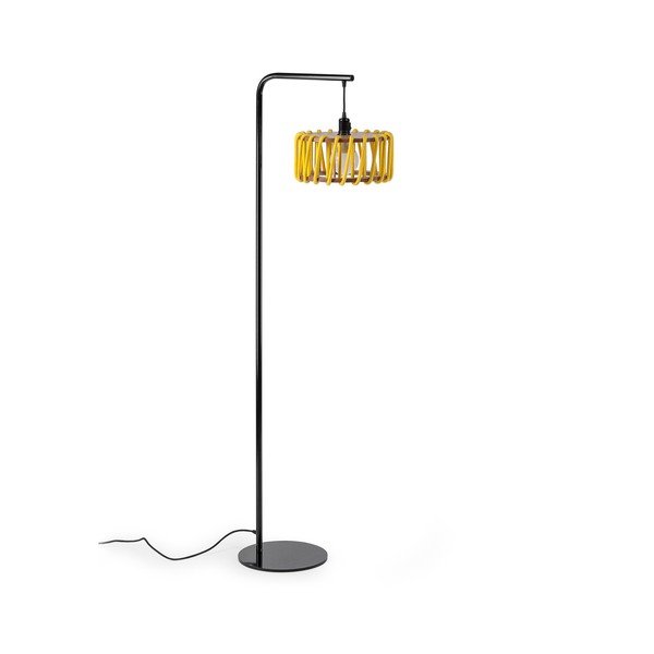 Lampadar EMKO Macaron, negru - galben, mic-image-1