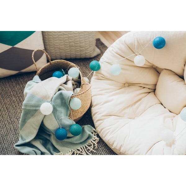 Ghirlandă luminoasă cu becuri LED LUKKA, 30 lumini, bej - roz-image-4