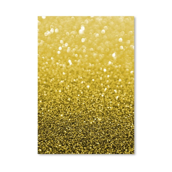 Poster Americanflat Gold Shiny Texture, 30 x 42 cm