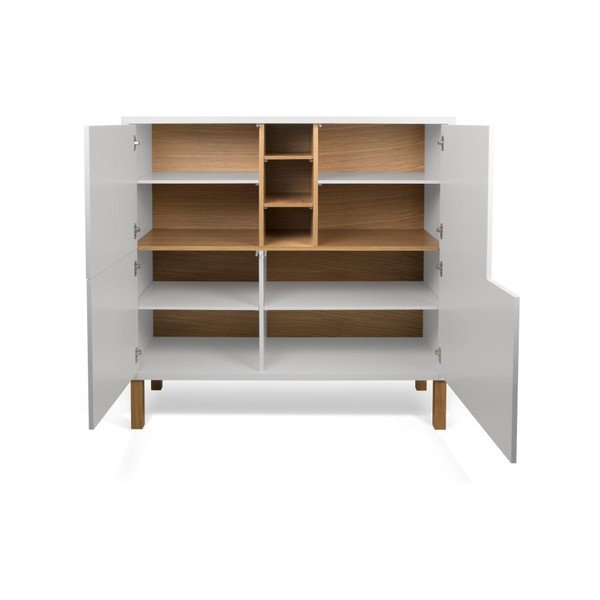 Comodă TemaHome Niche Pure, alb -image-1