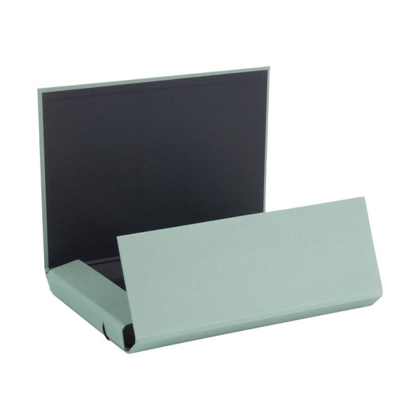 Organizator verde din carton Olof Canvas Paper Laminate – Bigso-image-3