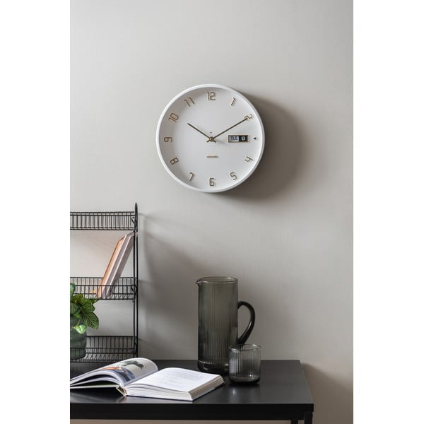Ceas de perete ø 30 cm  Data Flip – Karlsson-image-4