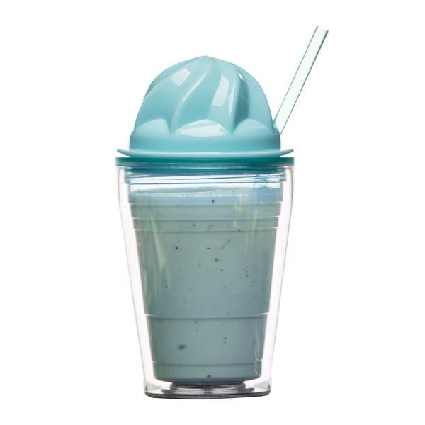 Cană pentru cocktail cu lapte Sagaform, 350 ml, verde-image-1
