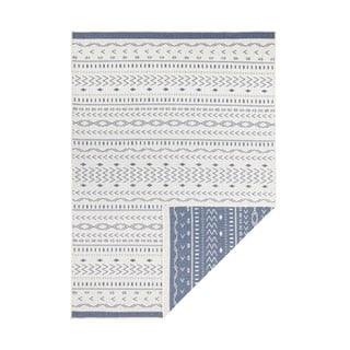 Covor adecvat pentru exterior NORTHRUGS Twin Daro, 230 x 160 cm, albastru-crem