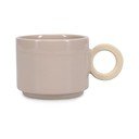 Cană gri din gresie ceramică 280 ml Lou – ONA