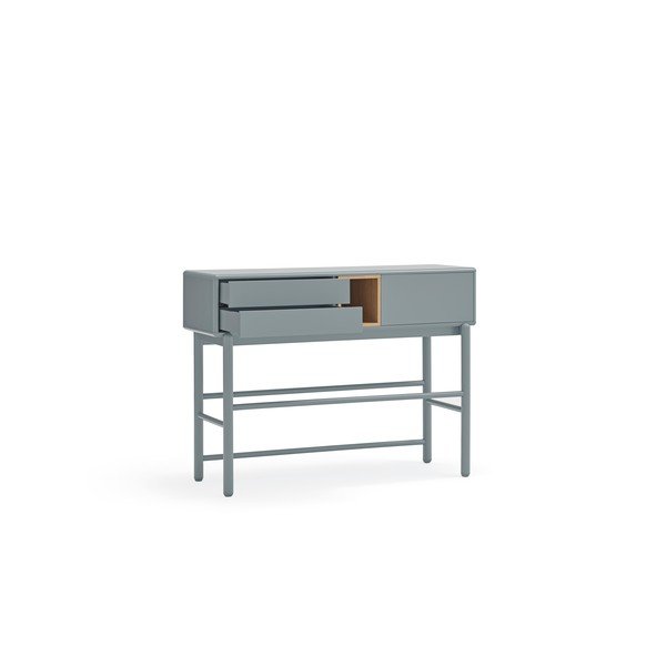 Masă consolă albastră/gri 35x120 cm Corvo – Teulat-image-3