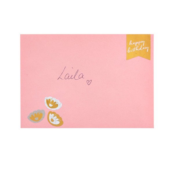 Etichete adezive Busy B Pinky Labels-image-1