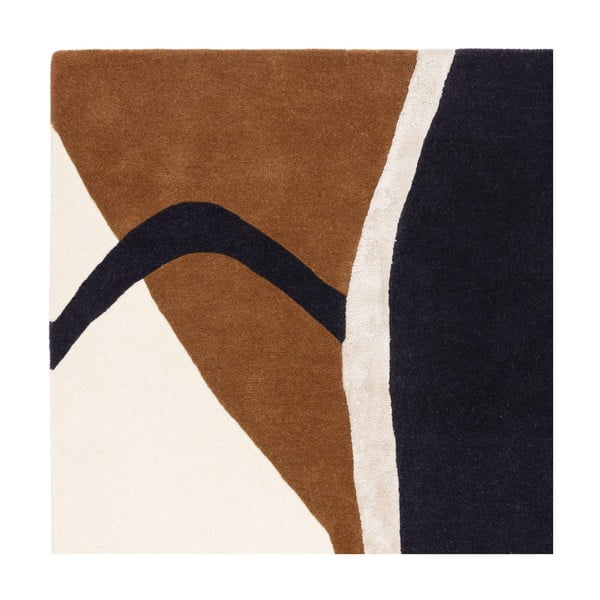 Covor cărămiziu handmade din lână 160x230 cm Matrix – Asiatic Carpets-image-2