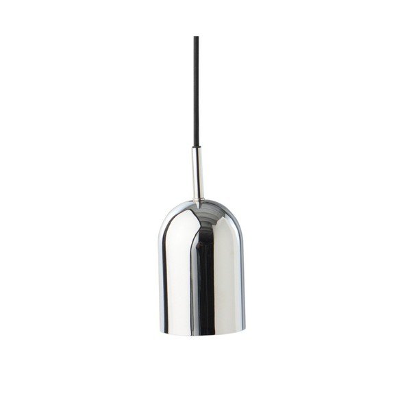 Lustră argintiu-lucios din metal ø 10 cm Ara – Jotex