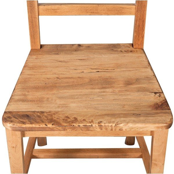 Scaun din lemn masiv de fag Biscottini Addy, maro închis-image-2