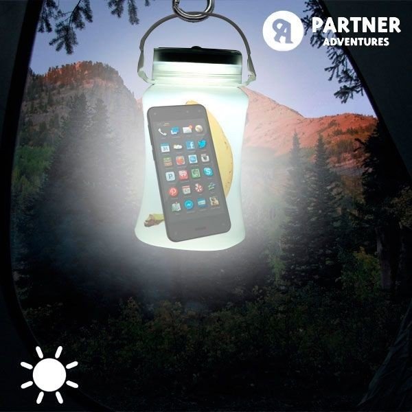 Sticlă solară cu LED din silicon InnovaGoods Adventures-image-2