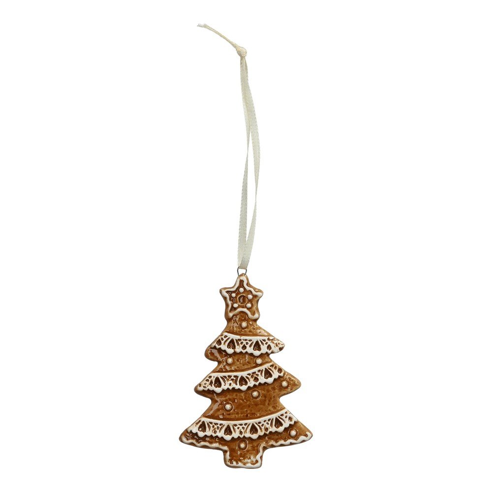 Ornament de Crăciun din ceramică 8,5 cm Vinterby – Dakls