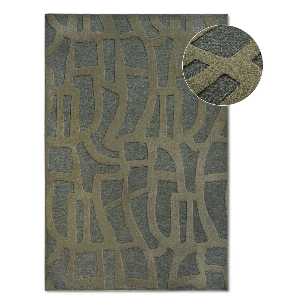 Covor verde din fibre reciclate 160x230 cm Therese – Villeroy&amp;Boch
