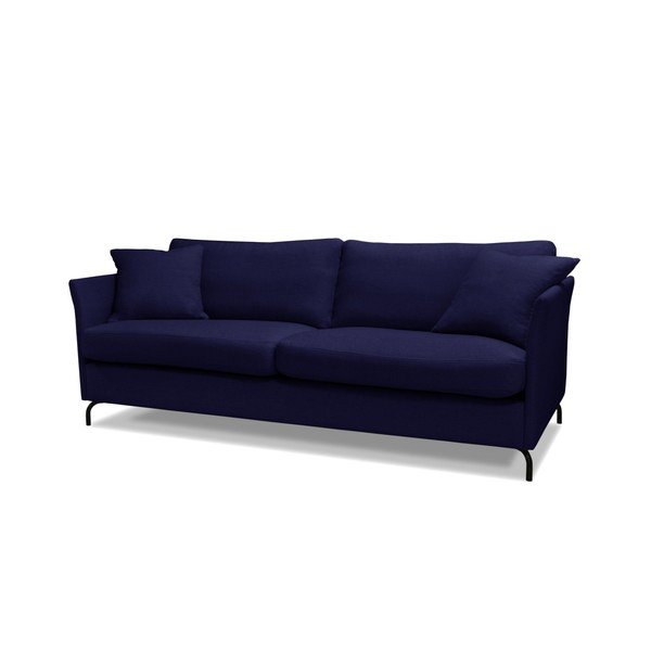 Canapea cu 2 locuri Windsor  & Co. Sofas Saturne, albastru închis-image-1