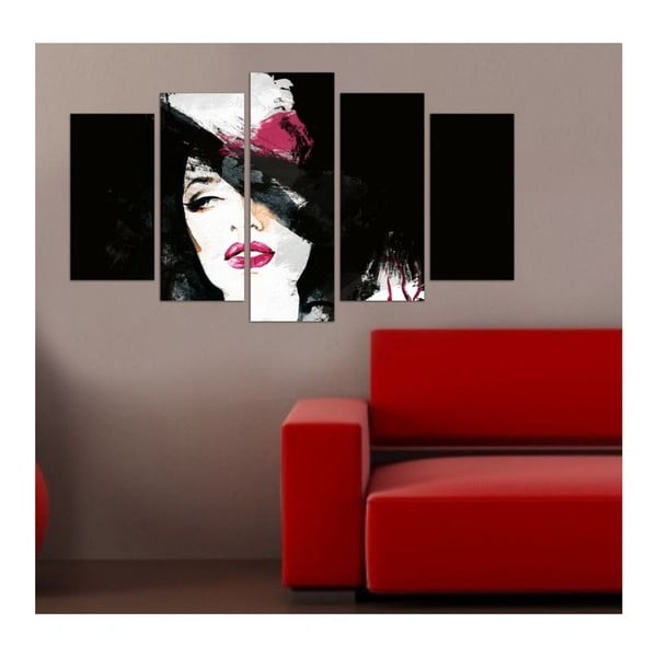 Tablou din mai multe piese Insigne Dungalo, 102 x 60 cm-image-1