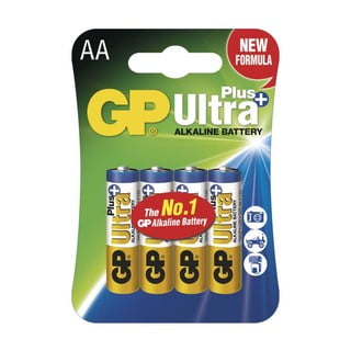 Set 4 baterii alcaline EMOS GP Ultra Plus AA