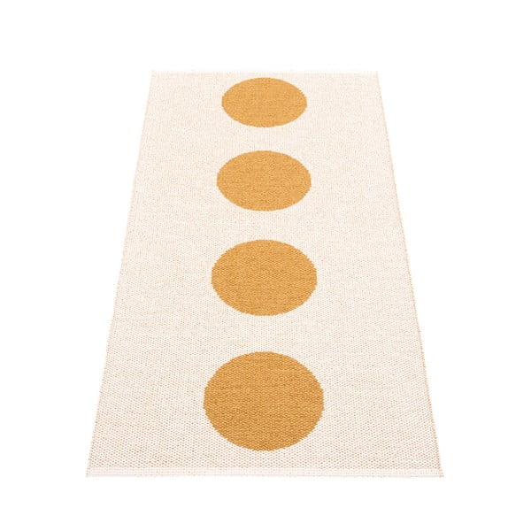 Covor tip traversă pentru interior și exterior galben ocru 70x150 cm Vera Ochre – Pappelina-image-2