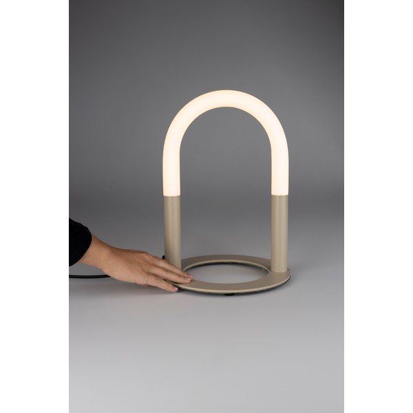 Veioză bej LED cu intensitate reglabilă din metal (înălțime 36 cm) Arch – Zuiver-image-2