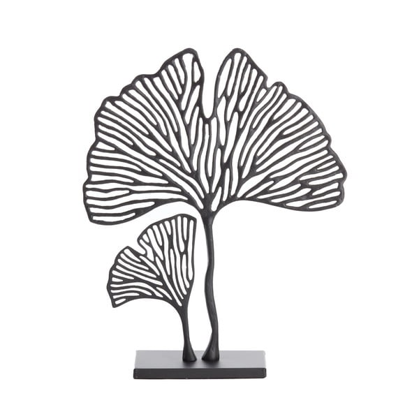 Statuetă din metal (înălțime 48 cm) Leaf – Light & Living