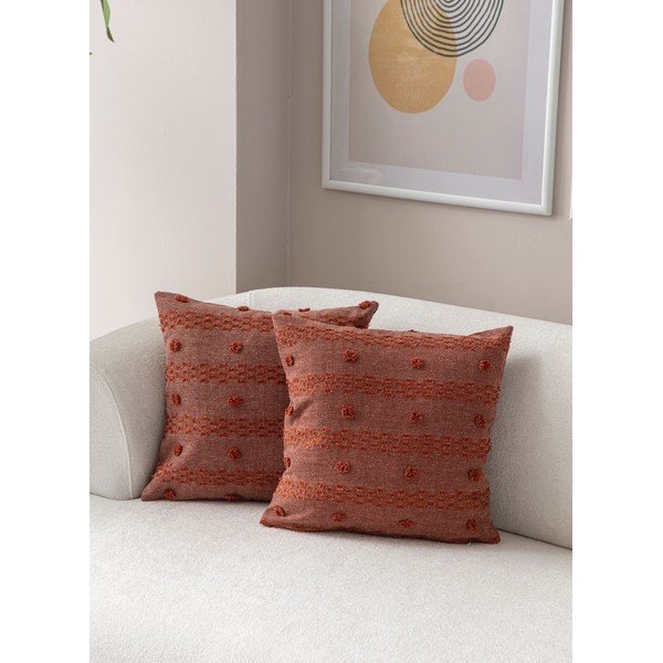 Fețe de pernă 2 buc. 43x43 cm Tuffet – Mioli Decor-image-1