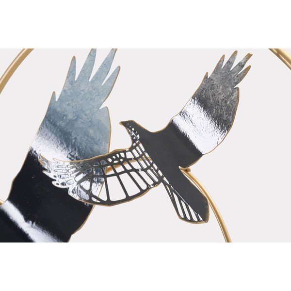 Decorațiune de perete din metal 91x50 cm Birds – Mauro Ferretti-image-3