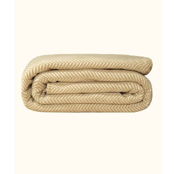 Cuvertură galben ocru/albă pentru pat dublu 200x220 cm Twin – Oyo Concept-image-4