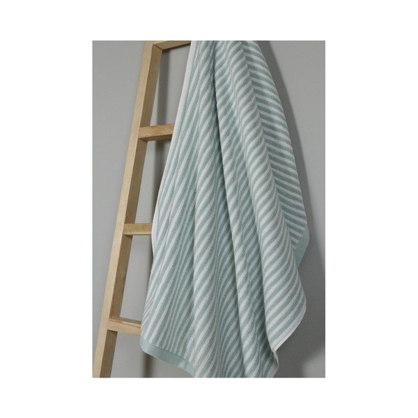 Prosop din bumbac My Home Plus Bath, 75 x 135 cm, albastru deschis-image-1
