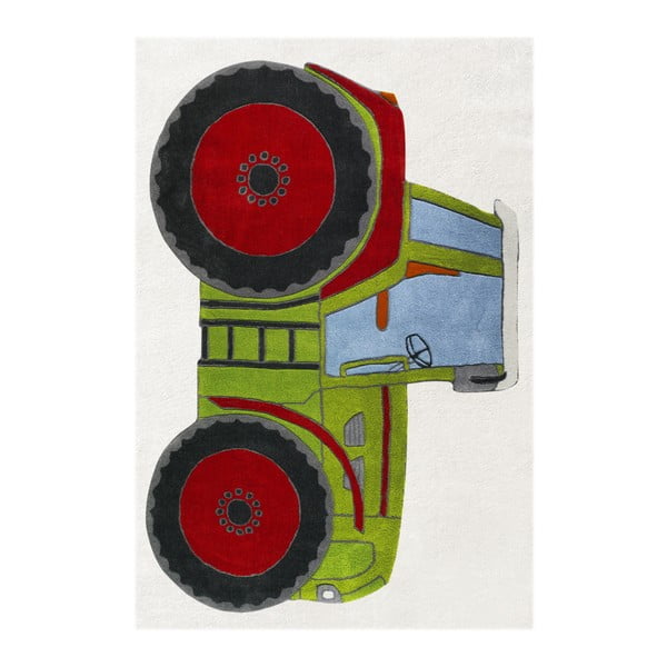 Covor pentru copii Happy Rugs Tractor, 120x180 cm